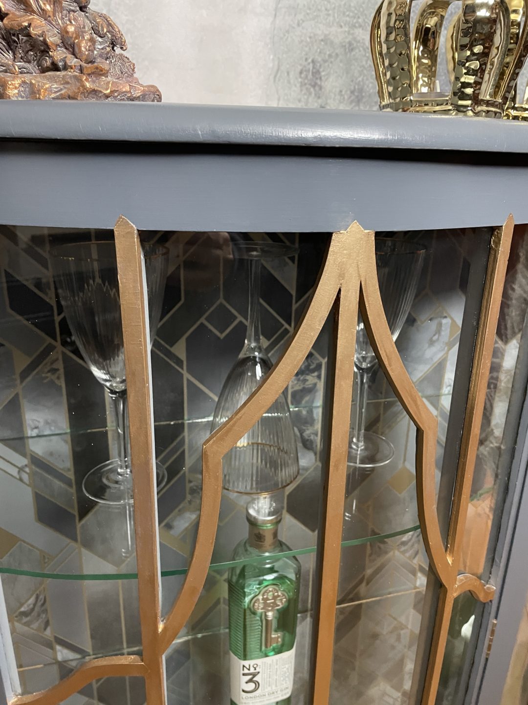 Art Deco Inspired Drinks Cabinet - Image 5